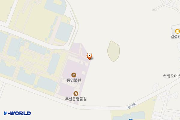 동명불원 위치 지도 — 부산광역시 남구 동명로 57