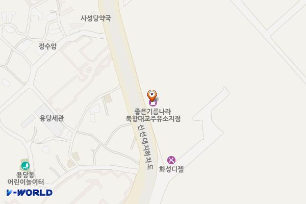 북항대교주유소 위치 지도 — 부산광역시 남구 신선로 316