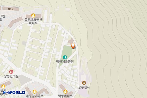 시랑골문화센터 위치 지도 — 부산광역시 북구 시랑로185번길 47