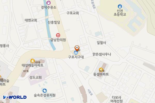 구포지구대 화장실 위치 지도 — 부산광역시 북구 시랑로79번길 3 (구포동)