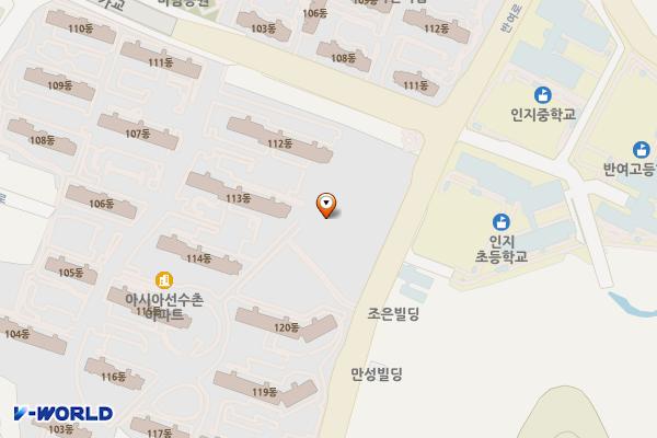 아시아선수촌공원 위치 지도 — 부산광역시 해운대구 반여로 121