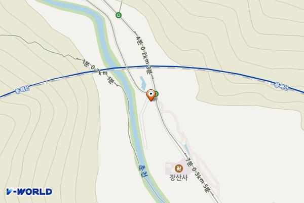 장산산림욕장 1호 위치 지도 — 부산광역시 해운대구 장산로 331-59