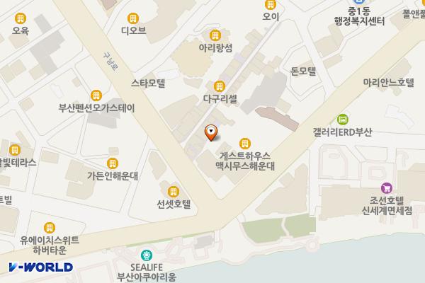해운대전통시장 위치 지도 — 부산광역시 해운대구 구남로41번길 8-1 (중동)