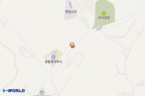 성동면 공영주차장 위치 지도 — 충청남도 논산시 성동면 삼산리 149-6
