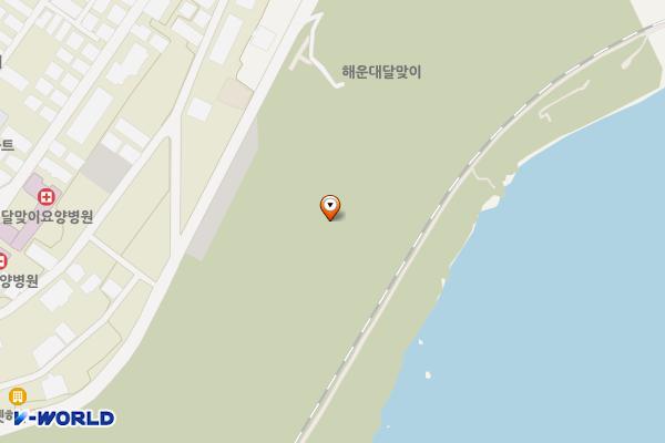 청사포공원 해월정 위치 지도 — 부산광역시 해운대구 달맞이길 184(중동)