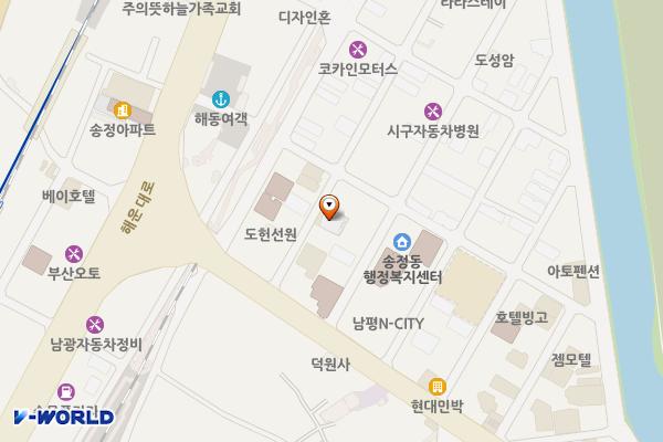 송정 119 안전센터 위치 지도 — 부산광역시 해운대구 송정중앙로15번길 16, 송정119안전센터 (송정동)