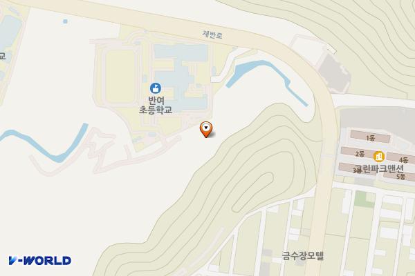 오봉산 숲 놀이터 위치 지도 — 부산광역시 해운대구 재반로 299 (반여동)