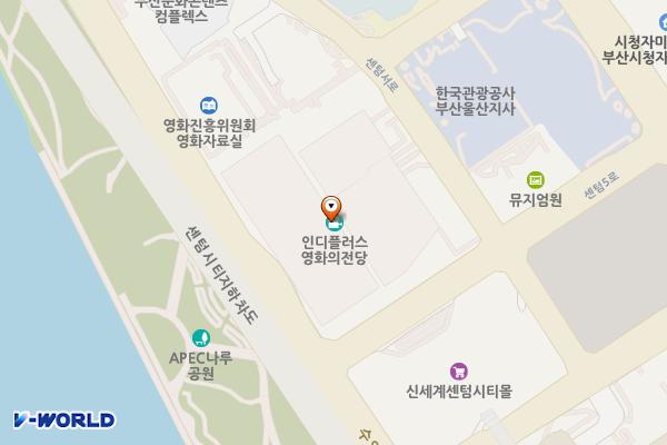 영화의전당 화장실 위치 지도 — 부산광역시 해운대구 수영강변대로120