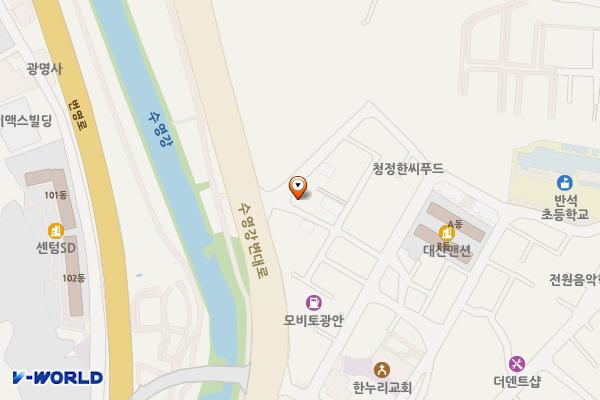 노인복지관 반여분관 위치 지도 — 부산광역시 해운대구 선수촌로207번길 79, 노인복지관 반여분관 (반여동)