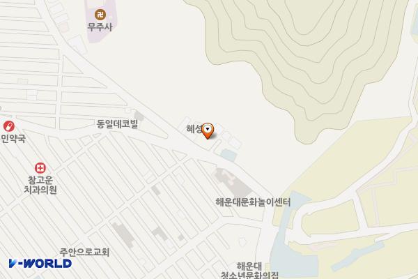반송3동(어르신일자리문화센터) 위치 지도 — 부산광역시 해운대구 반송순환로 158 (반송동)