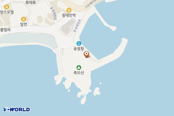 송정해수욕장 1호 위치 지도 — 부산광역시 해운대구 송정해변로 1-23 (송정동)