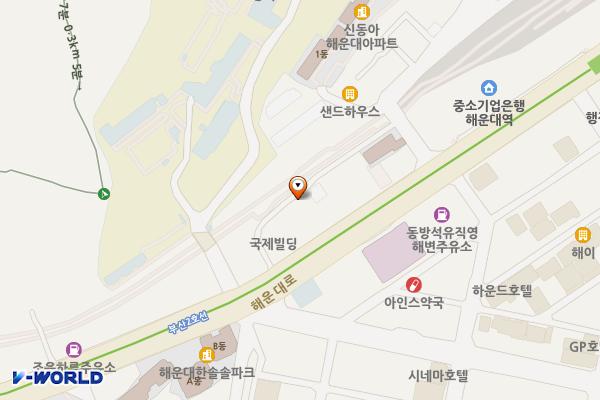 돌고래주유소 위치 지도 — 부산광역시 해운대구 해운대로573번길 16 (우동)