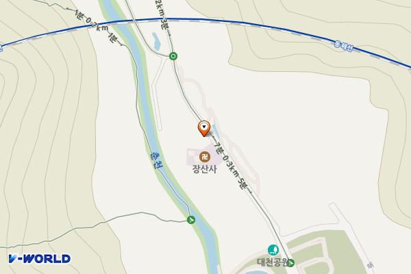 장산산림욕장 3호 위치 지도 — 부산광역시 해운대구 장산로 331-39