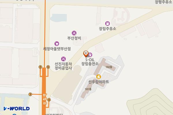 토브장림충전소 화장실 위치 지도 — 부산광역시 사하구 장림로 278 (장림동)