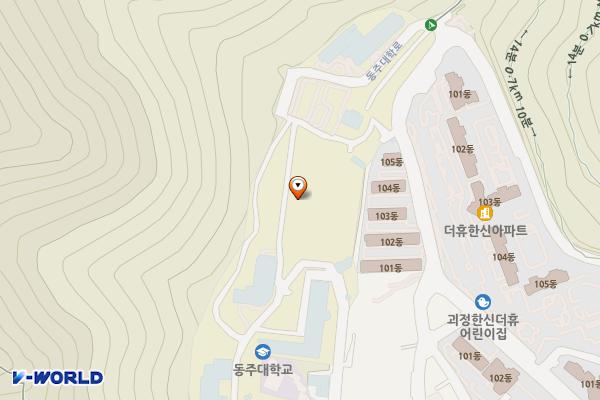 부산보건대학교 위치 지도 — 부산광역시 사하구 사리로55번길 16