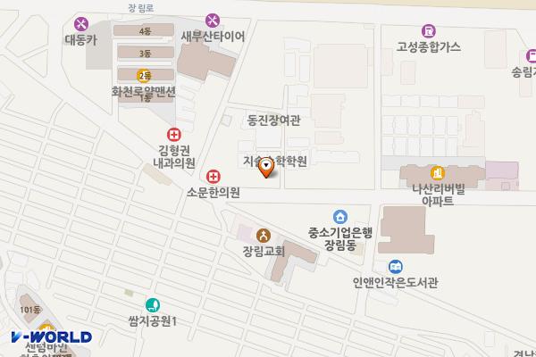 부산은행(장림점) 화장실 위치 지도 — 부산광역시 사하구 장림번영로 35 (장림동)
