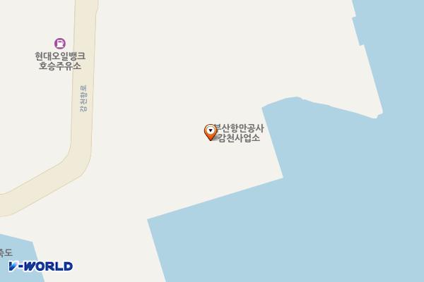소방2정대화장실 위치 지도 — 부산광역시 사하구 감천항로 35 (감천동)