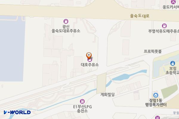 대호주유소 화장실 위치 지도 — 부산광역시 사하구 하신중앙로 55 (신평동)