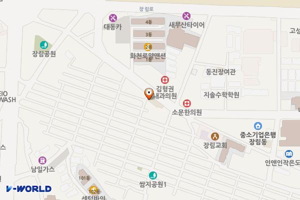 장림시장화장실 위치 지도 — 부산광역시 사하구 장림번영로 22 (장림동)