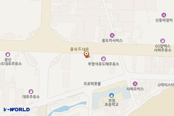 신한은행 화장실 위치 지도 — 부산광역시 사하구 을숙도대로 560 (신평동)