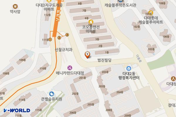양덕상가 화장실 위치 지도 — 부산광역시 사하구 다대로429번길 15 (다대동)
