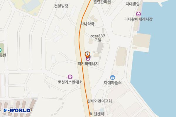 전진알뜰주유소화장실 위치 지도 — 부산광역시 사하구 다대로 575 (다대동)