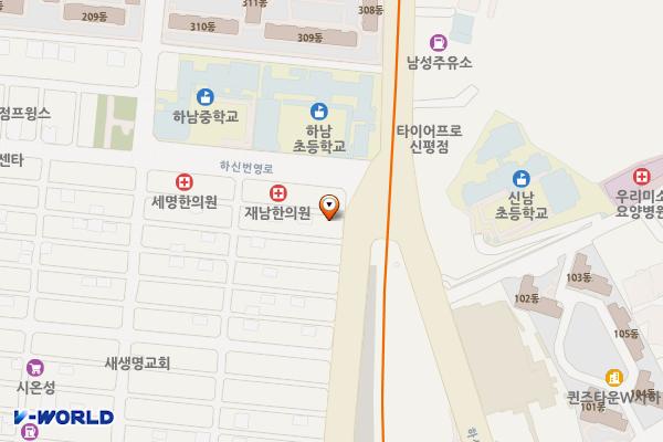 부산신평2동우체국 화장실 위치 지도 — 부산광역시 사하구 하신번영로 179