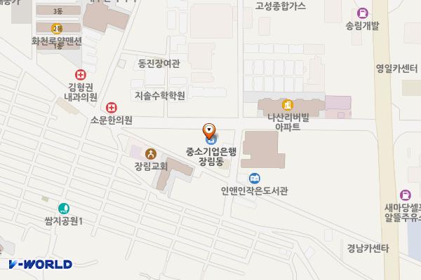 중소기업은행(장림점) 화장실 위치 지도 — 부산광역시 사하구 장림번영로 44 (장림동)