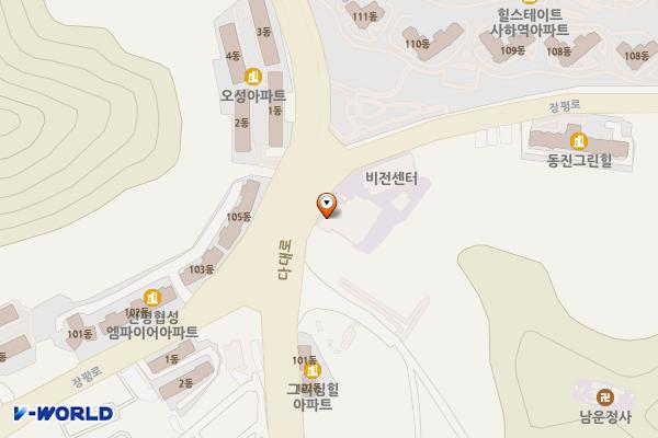 신평로교회 화장실 위치 지도 — 부산광역시 사하구 다대로 73 (신평동)