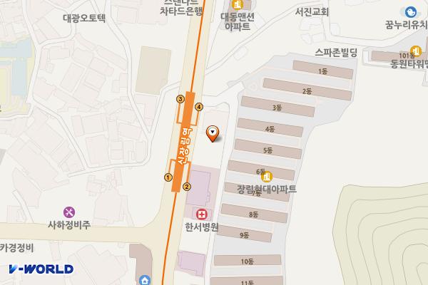 장림충전소화장실 위치 지도 — 부산광역시 사하구 다대로 309 (장림동)