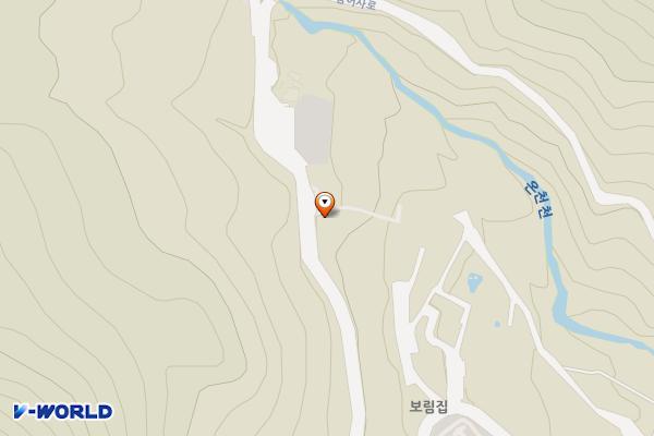 범어사 경외주차장 공중화장실 위치 지도 — 부산광역시 금정구 범어사로 267