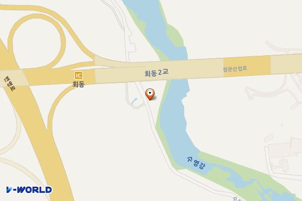 회동수원지 공중화장실 위치 지도 — 부산광역시 금정구 수원지로 58