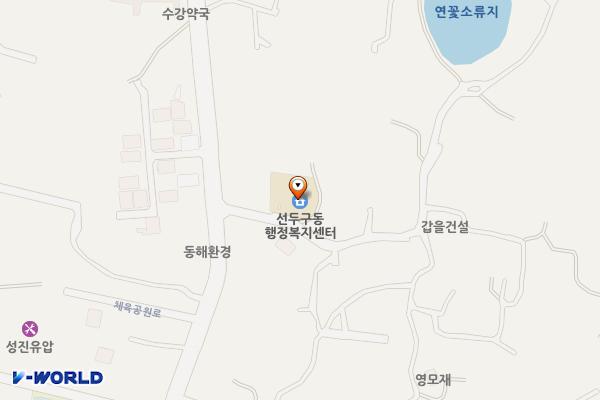 선두구동주민센터 화장실 위치 지도 — 부산광역시 금정구 두구죽전1길 13 (두구동, 선두구동주민센터)