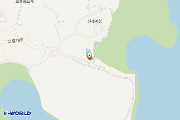 땅뫼산산책로변 공중화장실 위치 지도 — 부산광역시 금정구 오륜대로 260-1 (오륜동, 땅뫼산 산책로변 공중화장실)
