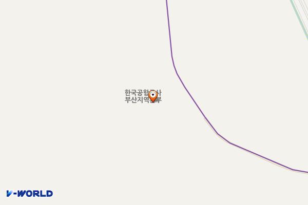 김해공항 국제선 주차타워 위치 지도 — 부산광역시 강서구 공항진입로 108 (대저2동)