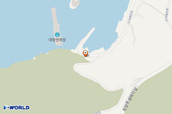 대항마을어촌관광단지 위치 지도 — 부산광역시 강서구 가덕해안로 1242, 대항마을어촌관광단지 공중화장실 (대항동)