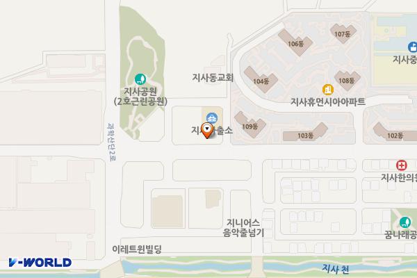 부산지사동우체국 위치 지도 — 부산광역시 강서구 과학산단2로20번길 13, 부산지사동우체국 (지사동)