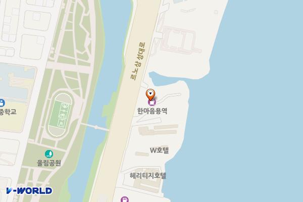 대양석유(주) 한마음주유소 위치 지도 — 부산광역시 강서구 르노삼성대로 604 (명지동)