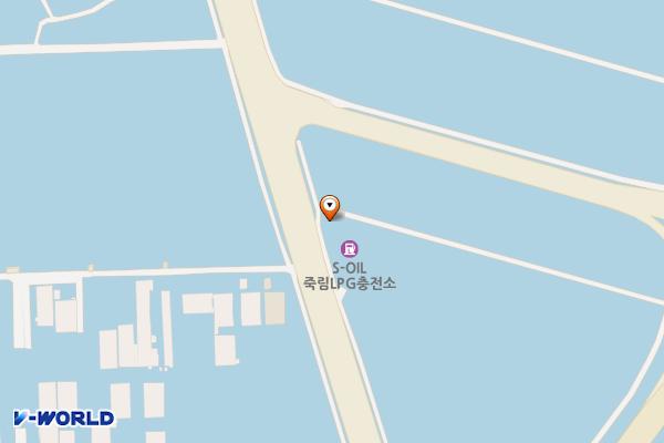 죽림LPG충전소 위치 지도 — 부산광역시 강서구 호계로 102 (죽림동)