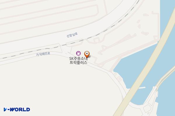 내트럭㈜부산신항남컨사업소 위치 지도 — 부산광역시 강서구 신항남로 507 (성북동)