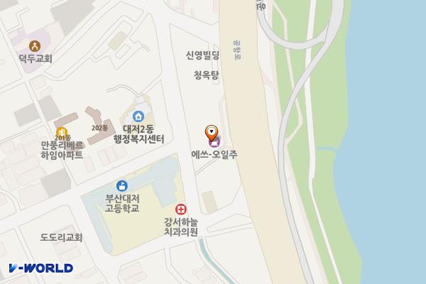 (주)우양네트웍스 삼광주유소 위치 지도 — 부산광역시 강서구 공항로 799, 삼광주유소 (대저2동)