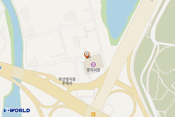 명지시장(시장번영회) 위치 지도 — 부산광역시 강서구 신포길 13-10 (명지동)