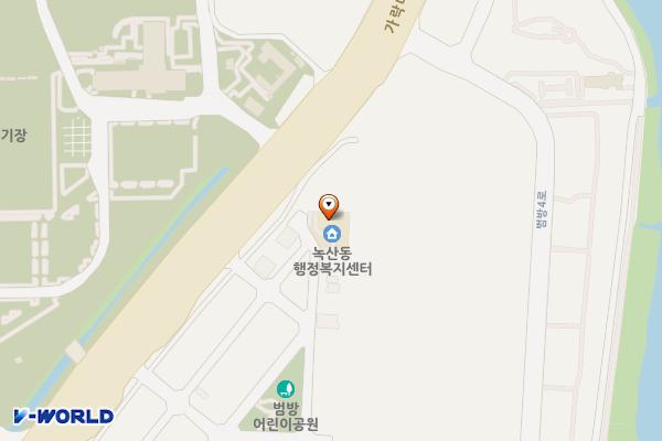 녹산동행정복지센터 위치 지도 — 부산광역시 강서구 가락대로900번가길 32, 녹산동 행정복지센터 (범방동)