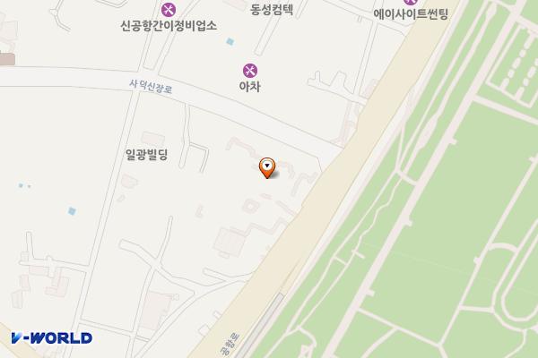 부산광역시농업기술센터 화장실 위치 지도 — 부산광역시 강서구 공항로 1285, 부산광역시농업기술센터 (대저1동)