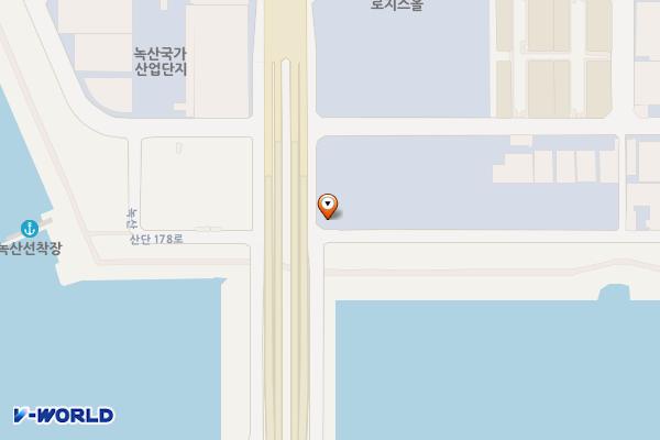 녹산공영주차장 위치 지도 — 부산광역시 강서구 녹산산단262로60번길 58, 강서구 산업단지관리사업소 (송정동)
