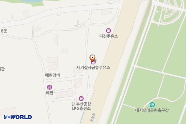 세기상사(주)공항주유소 위치 지도 — 부산광역시 강서구 공항로 469 (대저2동)