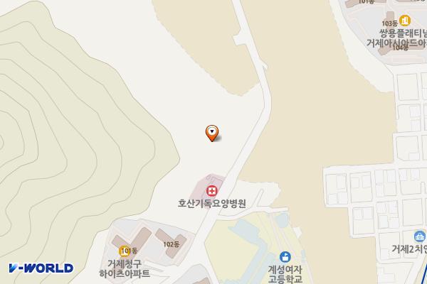 곰두리스포츠센터 위치 지도 — 부산광역시 연제구 화지로 109(거제동)