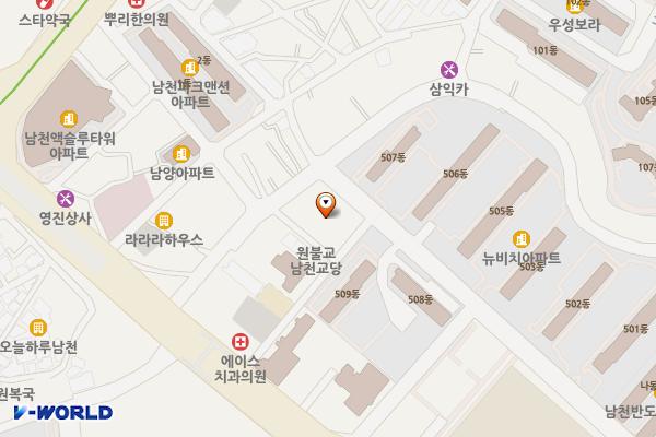남천해변시장 위치 지도 — 부산광역시 수영구 광안해변로15번길 77(남천동)