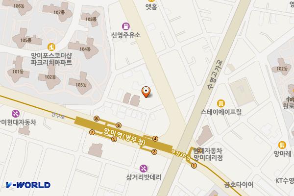 수영구연제구선거관리위원회 위치 지도 — 부산광역시 수영구 과정로5번길 6(망미동)