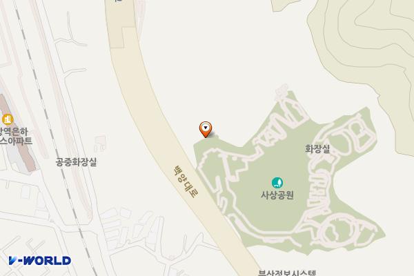사상근린공원
생태주차장 위치 지도 — 부산광역시 사상구 감전동 산4